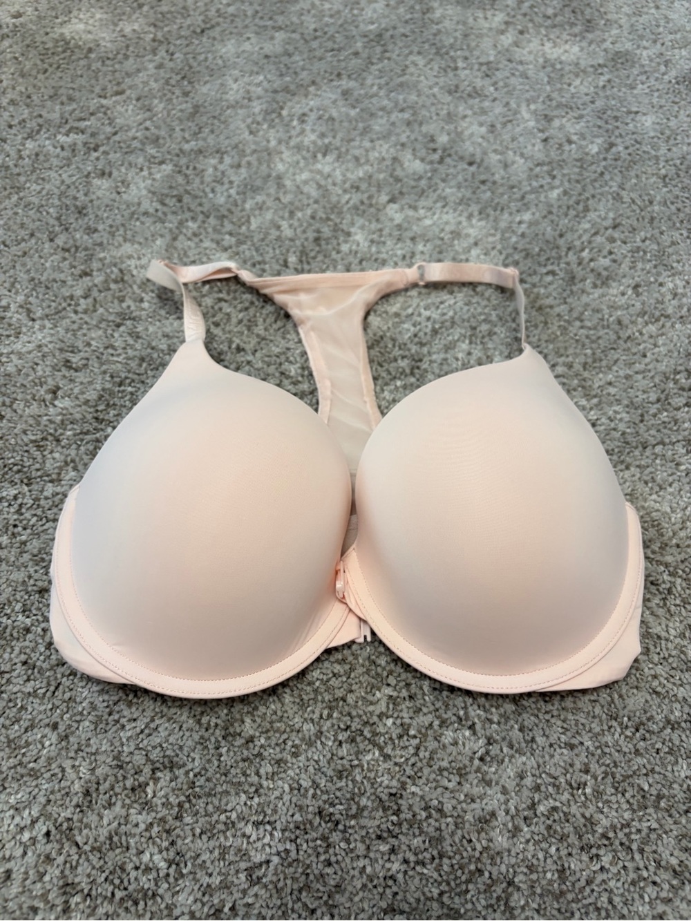 Victoria's Secret Light Pink Mesh Bra - 34DD NWT